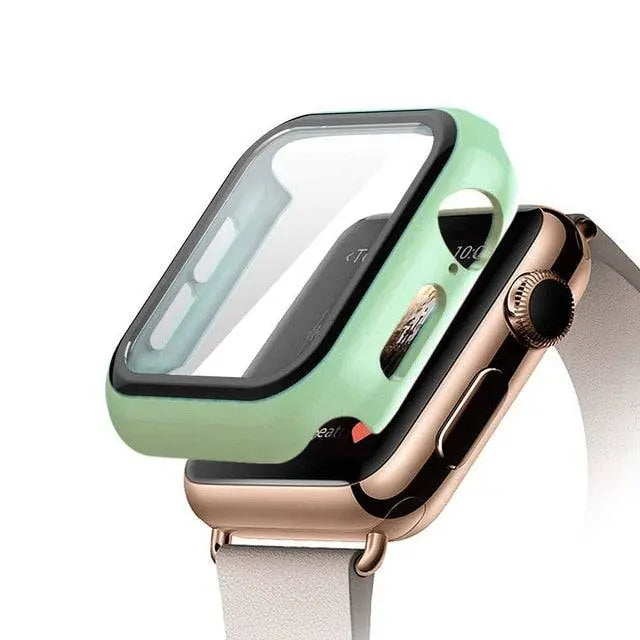 Custom Special Tempered Glass Watch Case For Apple Watch Series 1/2/3/4/5/6 - Avontic
