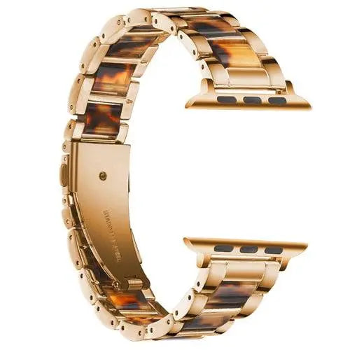Custom Luxury Stainless Steel Resin Apple Watch Band - Avontic