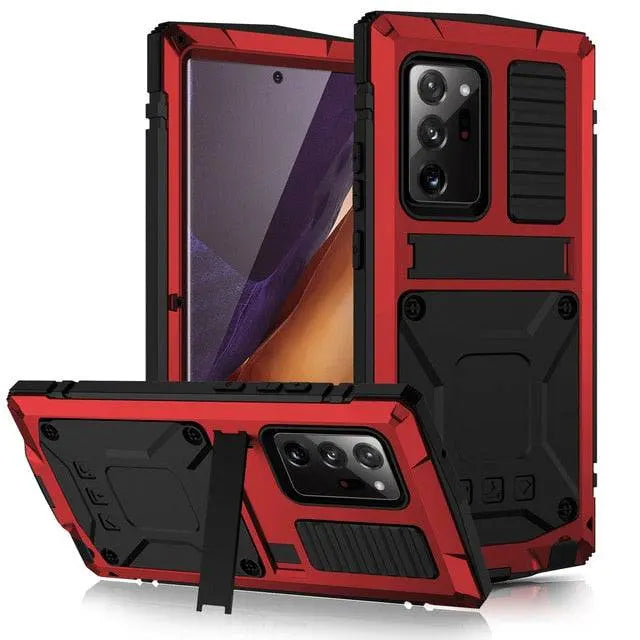 360 Full Metal Aluminum Armor Case For Samsung Galaxy Note 20 Note 20 Ultra 5G Phone - Avontic