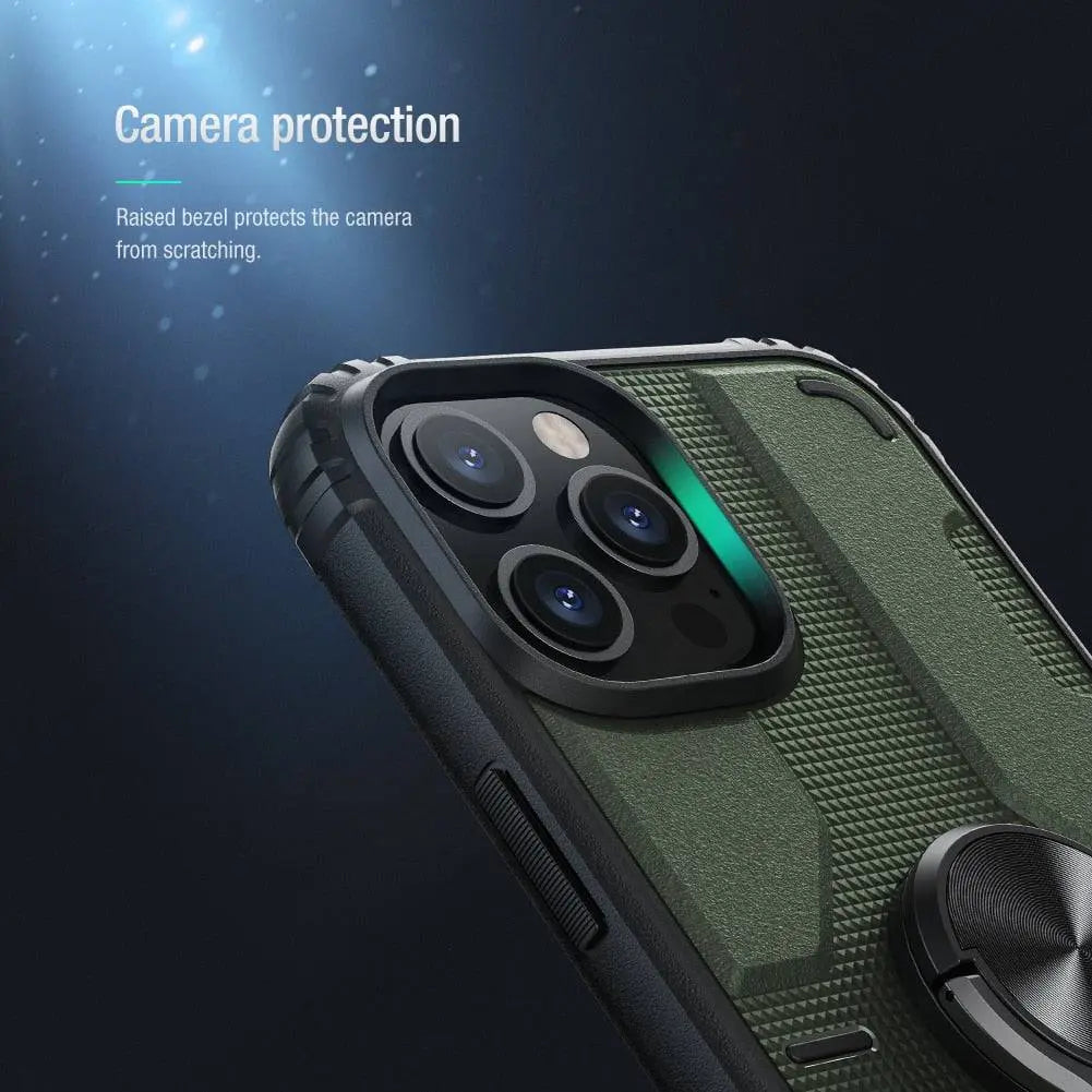 Premium Ring Case And Stand For iPhone 12 Pro Max Mini - Pinnacle Luxuries