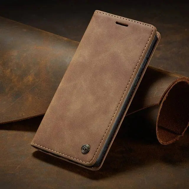Premium Leather Case For Samsung Galaxy S21/S21 Plus/S21 Ultra 5G - Avontic