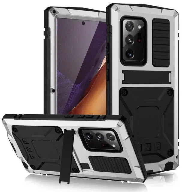 360 Full Metal Aluminum Armor Case For Samsung Galaxy S21 Plus S21 Ultra - Avontic