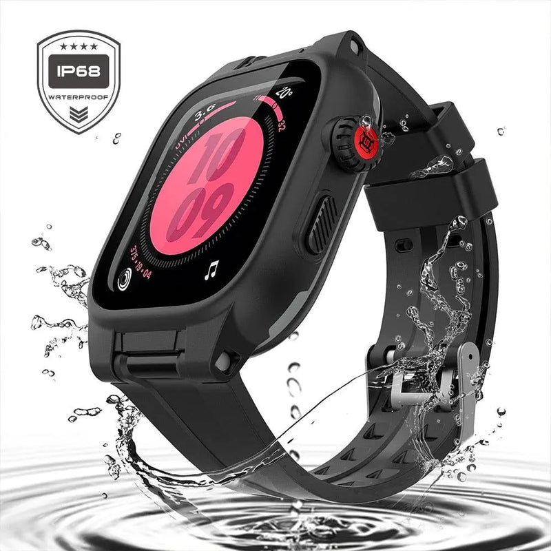Premium Waterproof Band Case Combo For Apple Watch Series 6 5 4/SE - Avontic