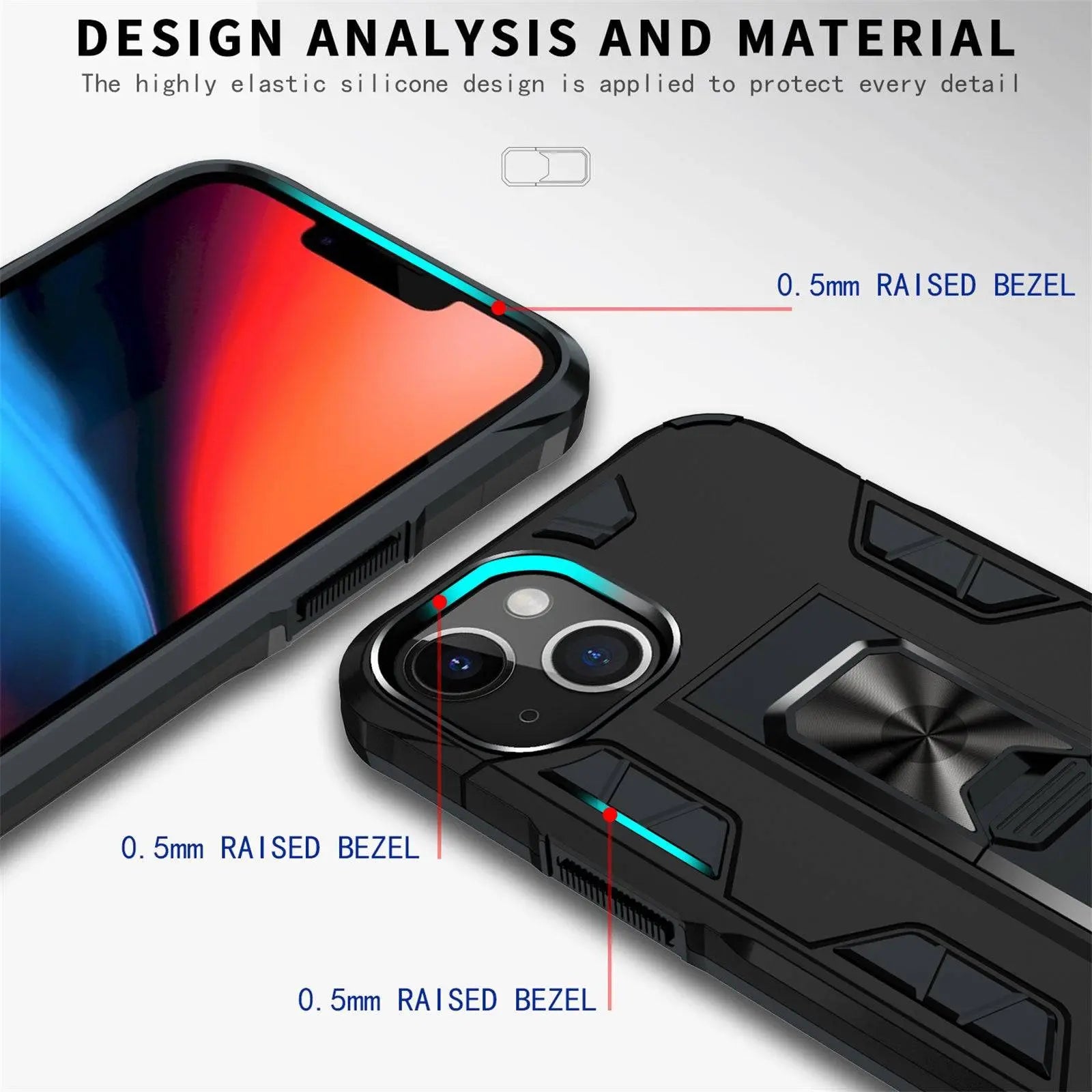 Rhino Tough Military Grade Case For iPhone 13 / 13 Pro / 13 Pro Max / 13 Mini - Pinnacle Luxuries