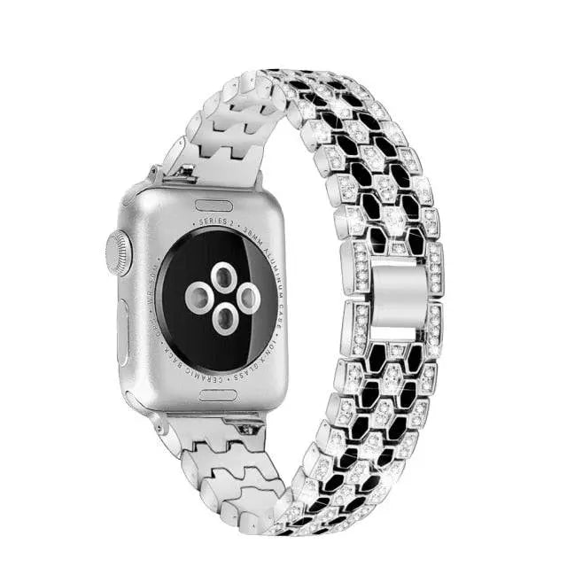 Diva Crystal Band For Apple Watch Series 7 - Pinnacle Luxuries