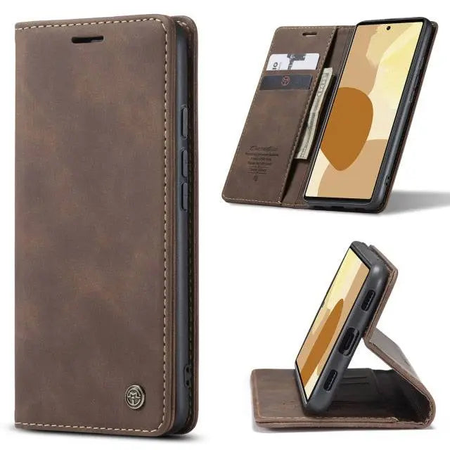 Ultimate Leather Wallet Case For Google Pixel 6 / 6 Pro 6 - Avontic