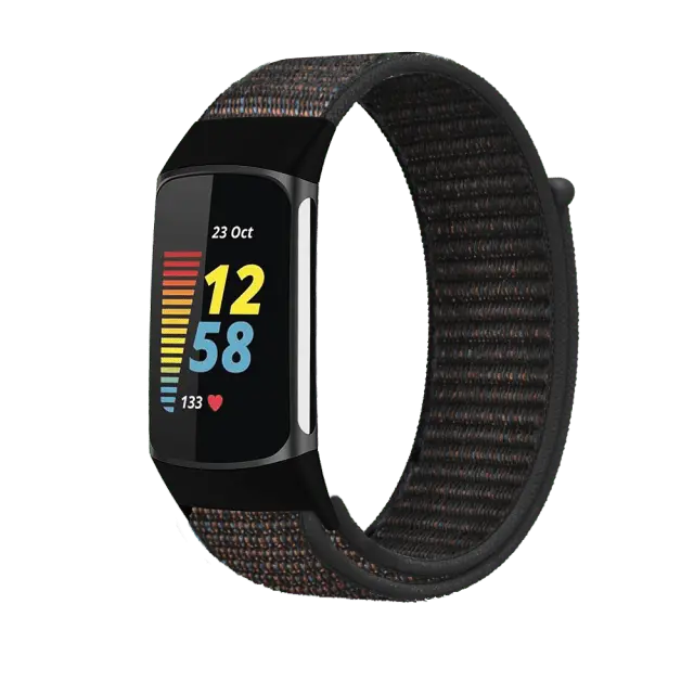 Nylon Sweat Resistant Sport Band For Fitbit Charge 5 - Pinnacle Luxuries