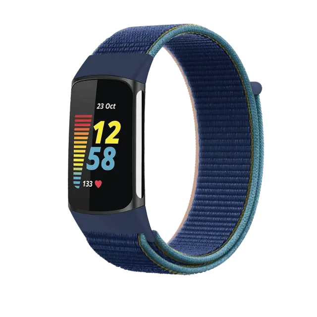 Nylon Sweat Resistant Sport Band For Fitbit Charge 5 - Pinnacle Luxuries