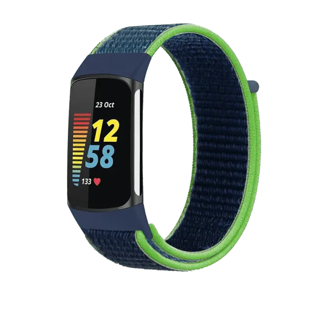 Nylon Sweat Resistant Sport Band For Fitbit Charge 5 - Pinnacle Luxuries