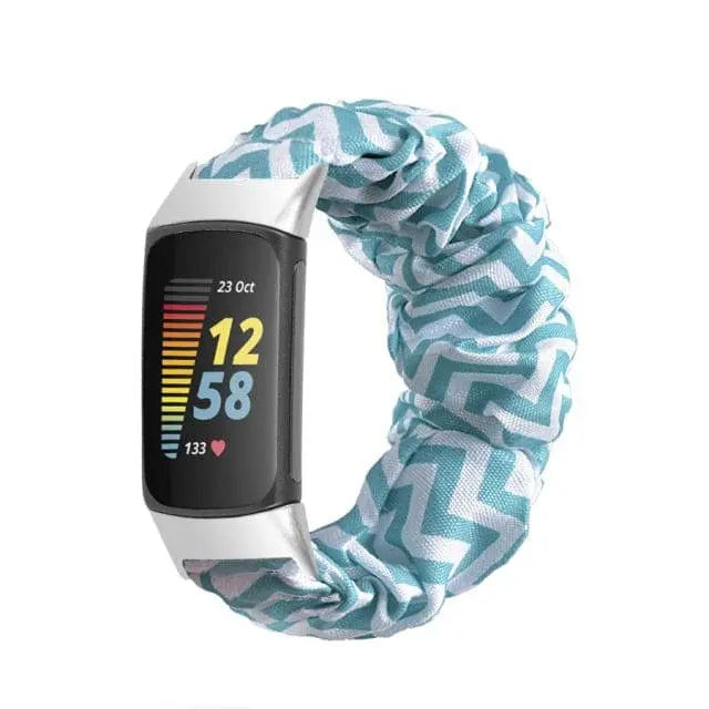 Scrunch Watch Band For Fitbit Charge 5 - Pinnacle Luxuries