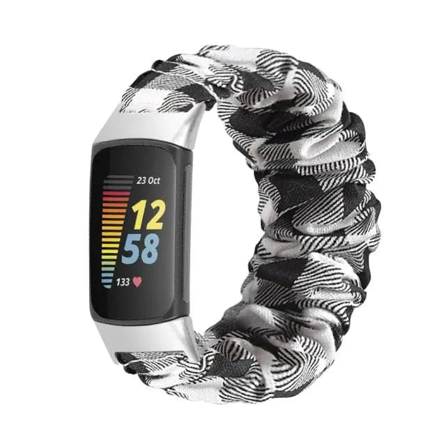 Scrunch Watch Band For Fitbit Charge 5 - Pinnacle Luxuries