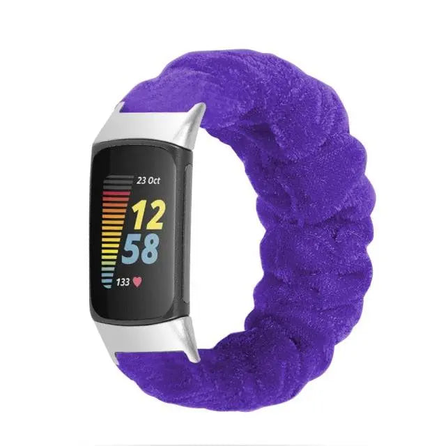 Scrunch Watch Band For Fitbit Charge 5 - Pinnacle Luxuries