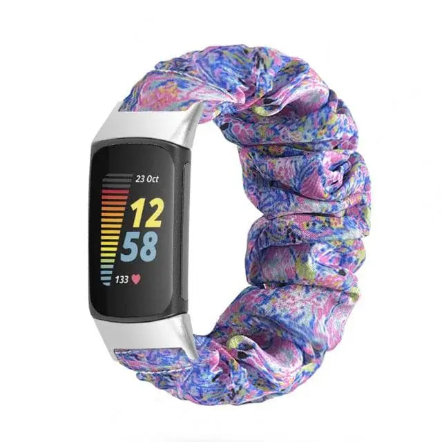 Scrunch Watch Band For Fitbit Charge 5 - Pinnacle Luxuries