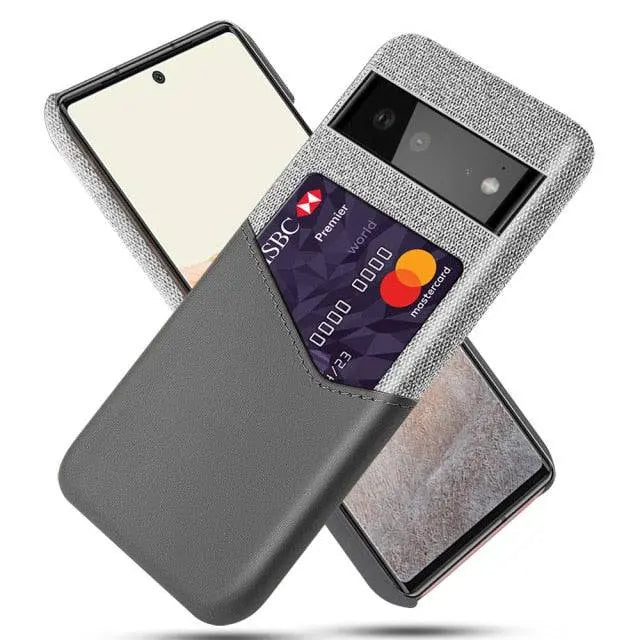 Premium Card Holder Wallet Case For Google Pixel 6 Pro - Avontic