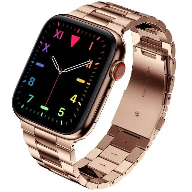 The Pristine Collection Stainless Steel Band For Apple Watch Series 7 - Pinnacle Luxuries