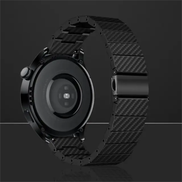 Phantom Carbon Fiber Band For Samsung Galaxy Watch 20mm 22mm - Avontic