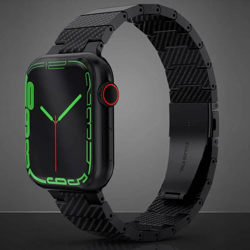 Phantom Carbon Fiber Band For Apple Watch - Pinnacle Luxuries