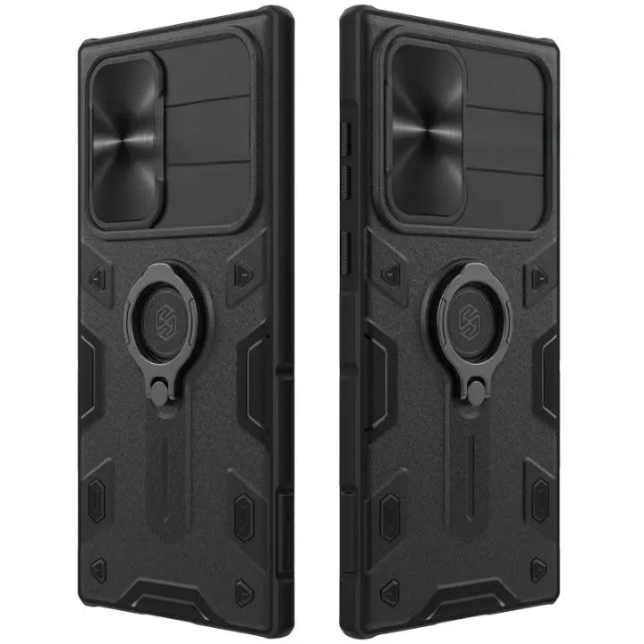 Ultimate Ring Stand Lens Protection Case For Samsung Galaxy S22 Ultra - Pinnacle Luxuries