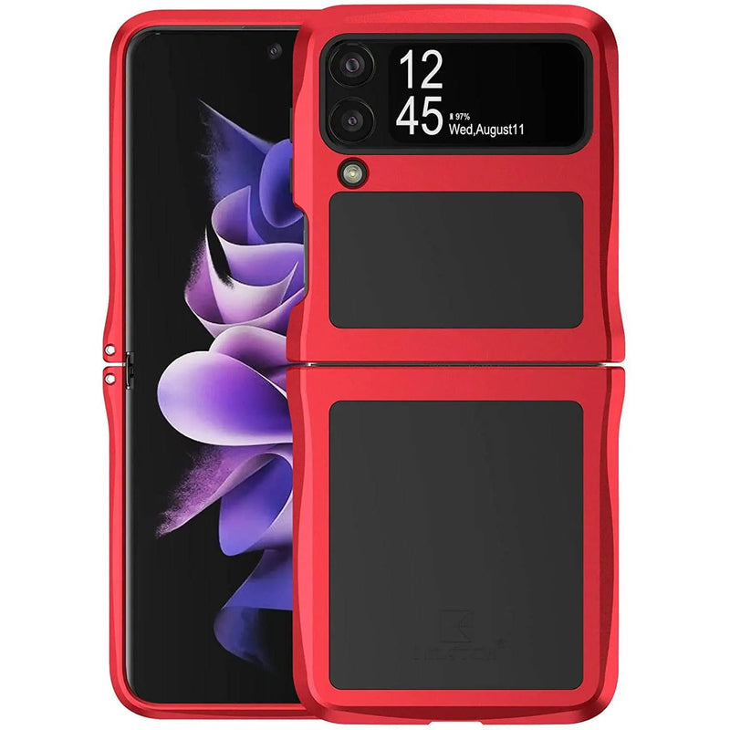 Avontic Military Metal Protection 360 For Samsung Galaxy Z Flip 3 - Avontic
