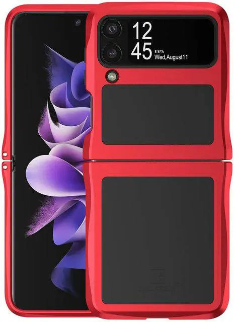 Pinnacle Military Metal Protection 360 For Samsung Galaxy Z Flip 3 - Pinnacle Luxuries