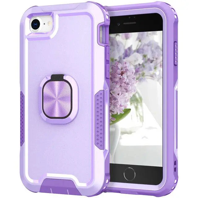Heavy Duty 360 Kickstand Case For iPhone SE 2022 2020 - Avontic