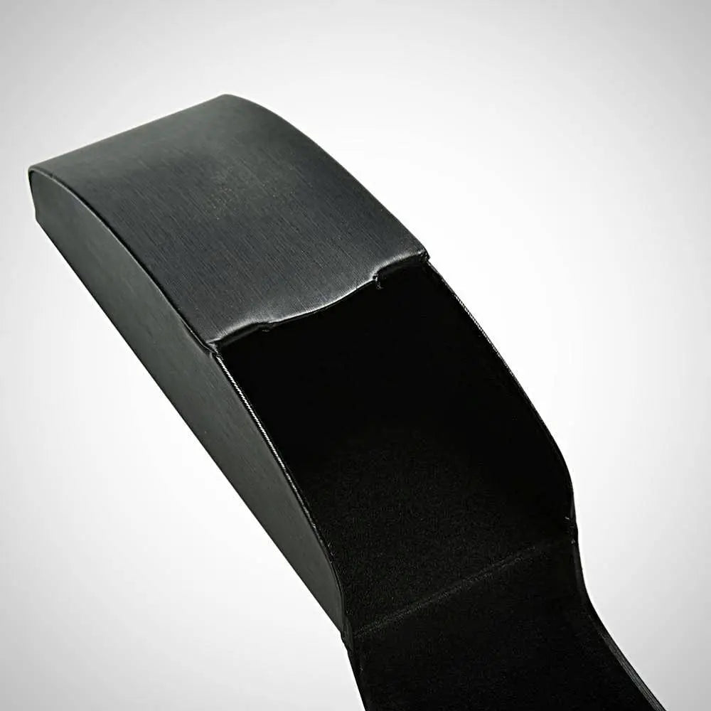 Nu Wave Matte Black Glasses Case - Avontic