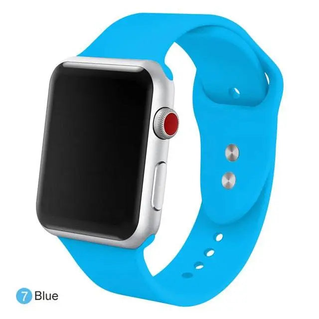 Pinnacle Sport Fitness Silicone Apple Watch Band - Pinnacle Luxuries