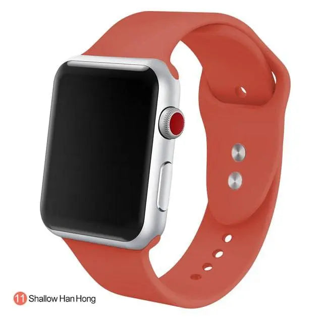 Pinnacle Sport Fitness Silicone Apple Watch Band - Pinnacle Luxuries