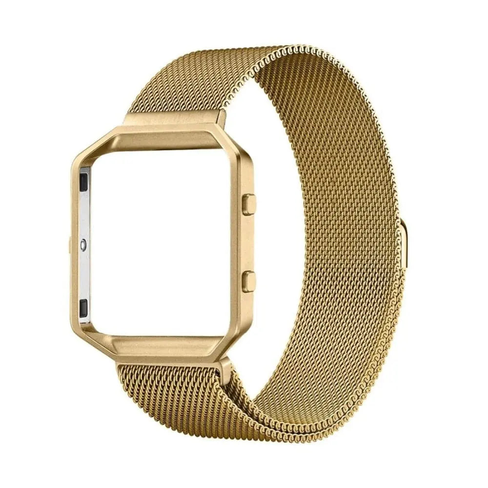 Fitbit Blaze Prestige Stainless Steel Mesh Loop Band - Pinnacle Luxuries