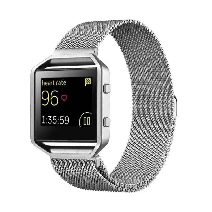 Fitbit Blaze Prestige Stainless Steel Mesh Loop Band - Pinnacle Luxuries
