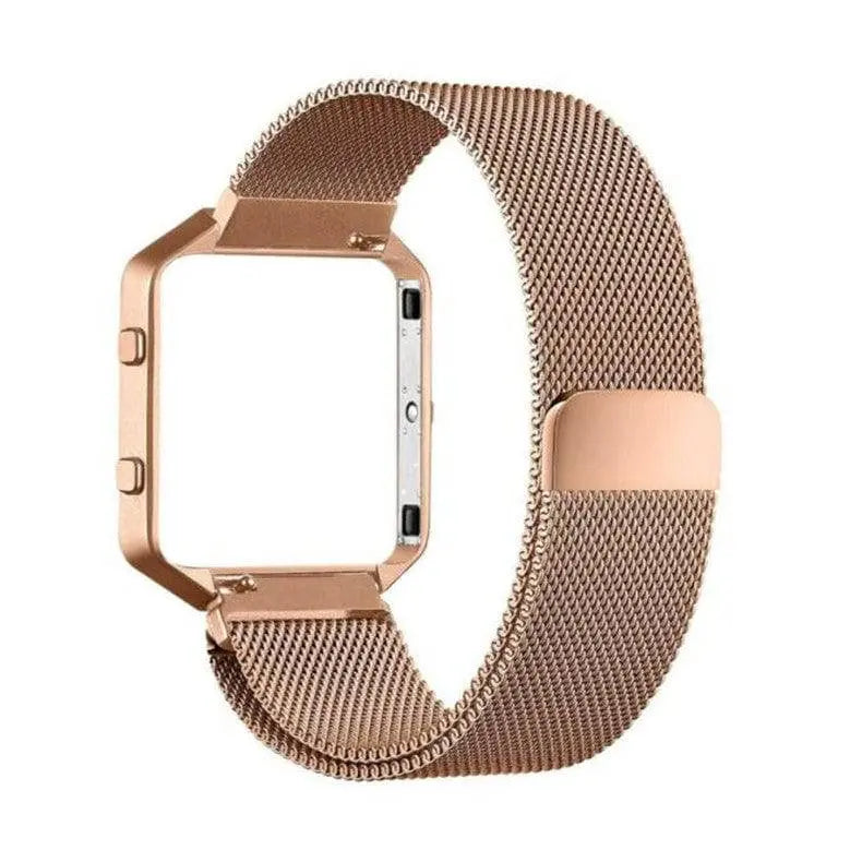Fitbit Blaze Prestige Stainless Steel Mesh Loop Band - Pinnacle Luxuries