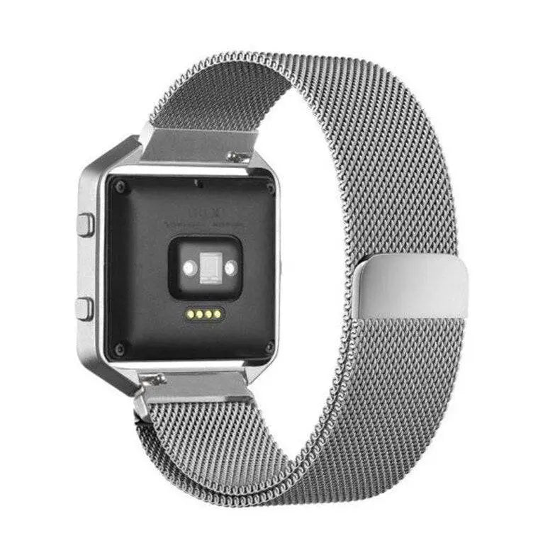 Fitbit Blaze Prestige Stainless Steel Mesh Loop Band - Pinnacle Luxuries