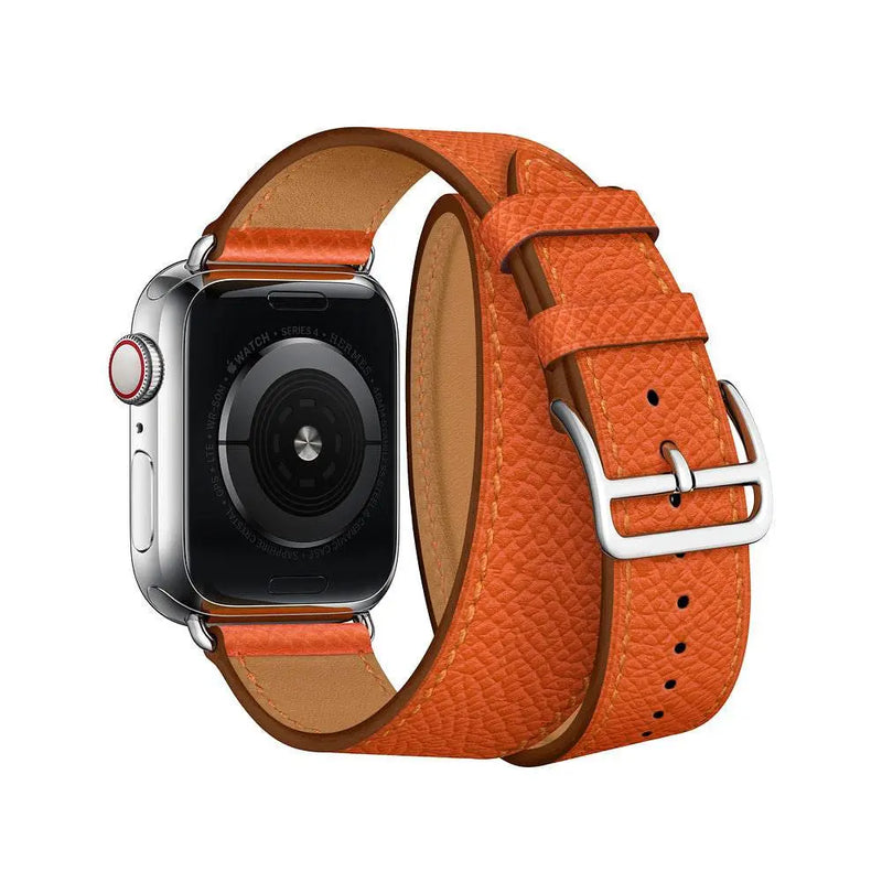 Elegance Leather Apple Watch Band - Avontic