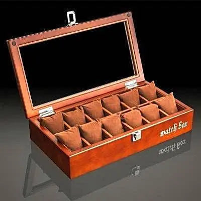 Rustic Watch Collectors Display Box - Avontic