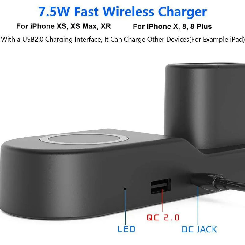 Avontic Apple Watch Phone Rapid Charging Stand - Avontic