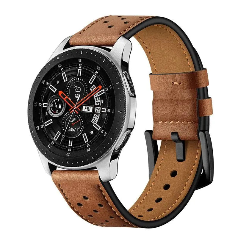 Premium Luxury Genuine Leather Band For Samsung Galaxy Watch - Avontic
