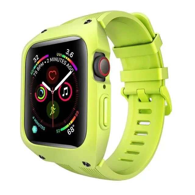 Fortified Military Grade Apple Watch SE Series 6 Case Band - Avontic