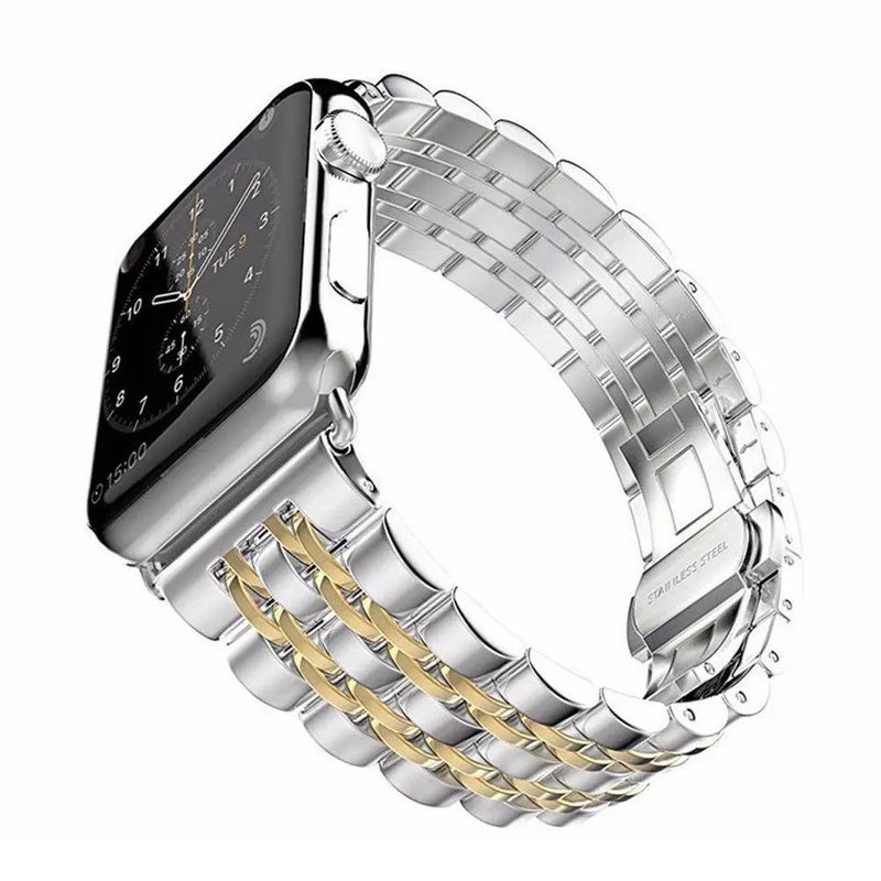 Regal Triple Link Apple Watch Band - Avontic